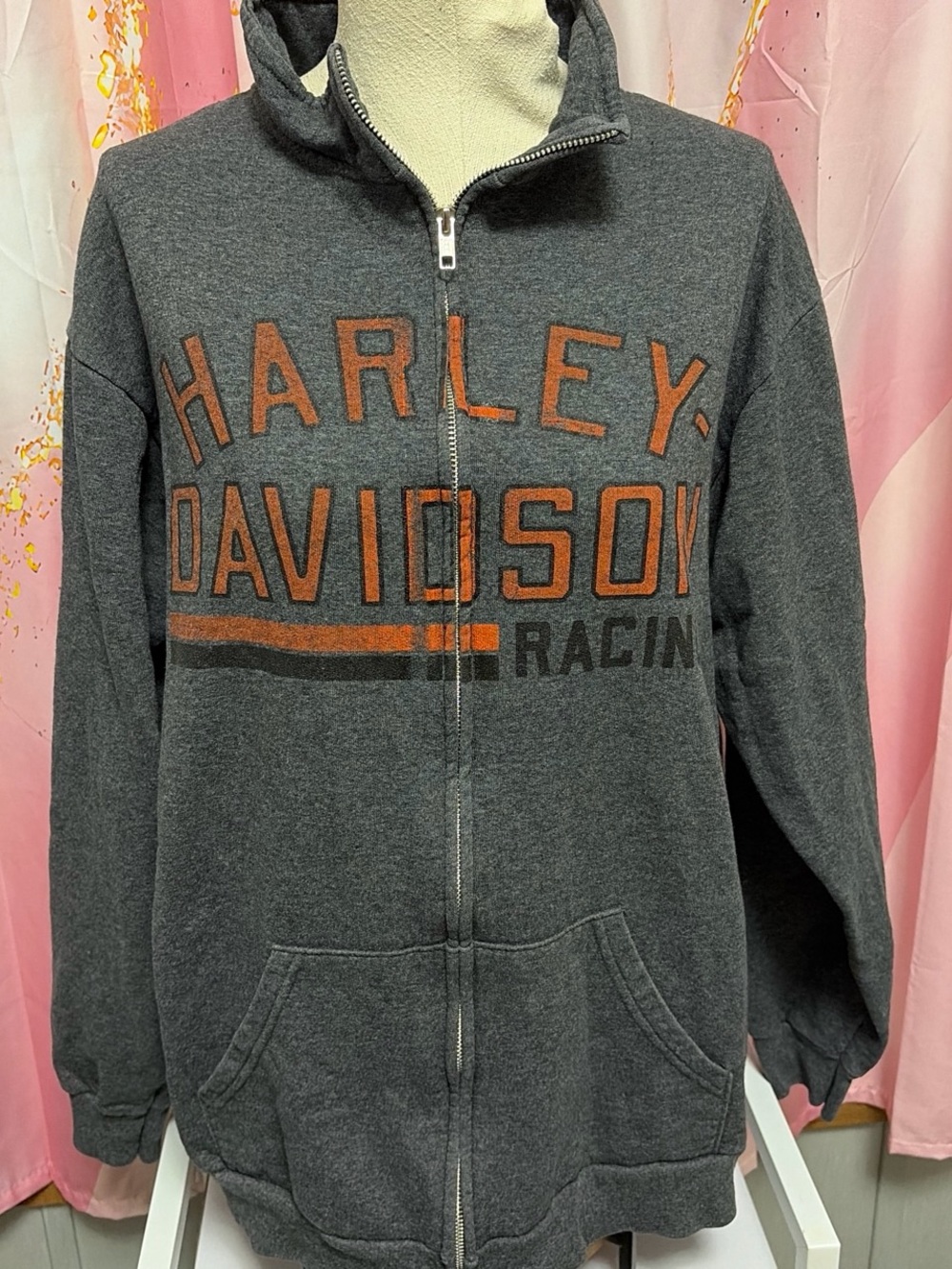Harley-Davidson Charcoal Zip up